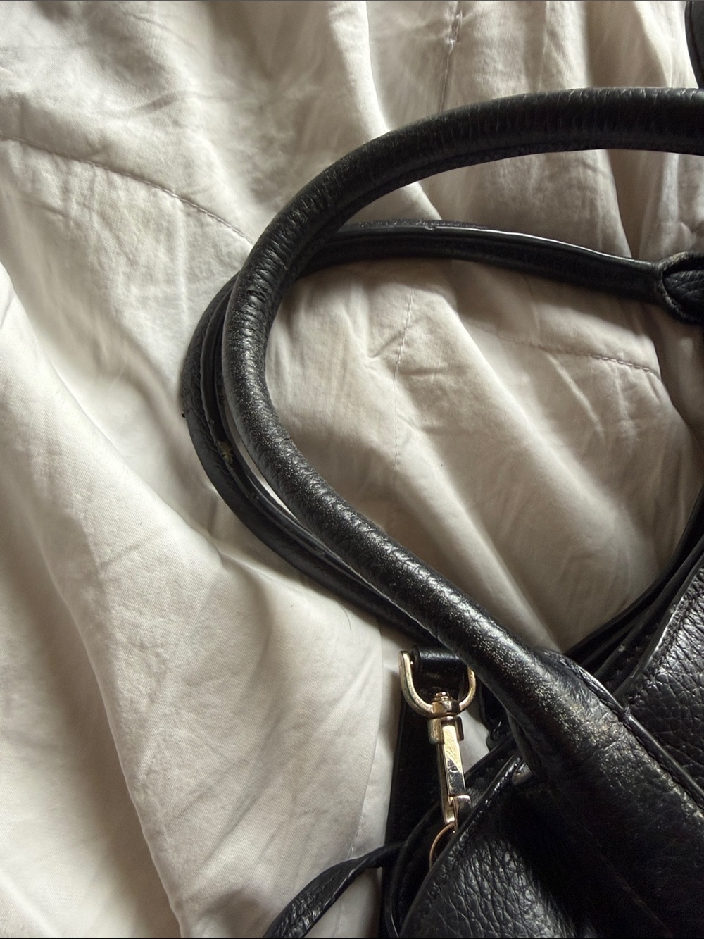kate spade large black dumpling purse - Picture 3 of 6
